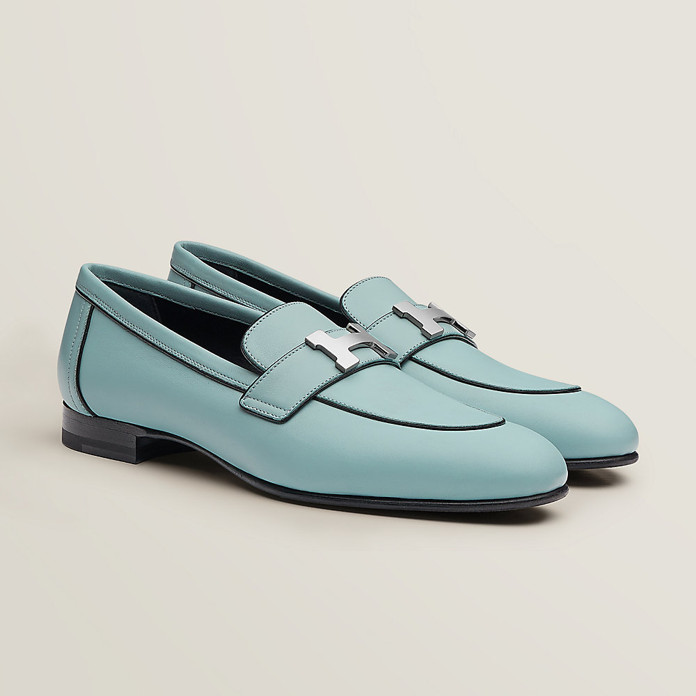 Mocassin hermes homme discount bleu